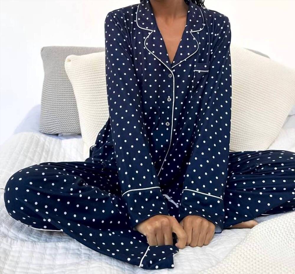 NEW SPLENDID flora pillow soft pj set in blue
